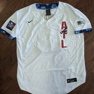 Nike Atlanta Braves Ronald Acuña Jr. #13 2021 All-Star Game Jersey Size XL NWOT